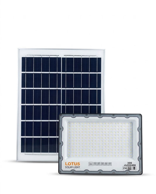 Projecteur LED Solaire Lotus 300W