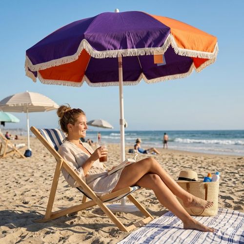 Parasol de Plage Inclinable – 2 m