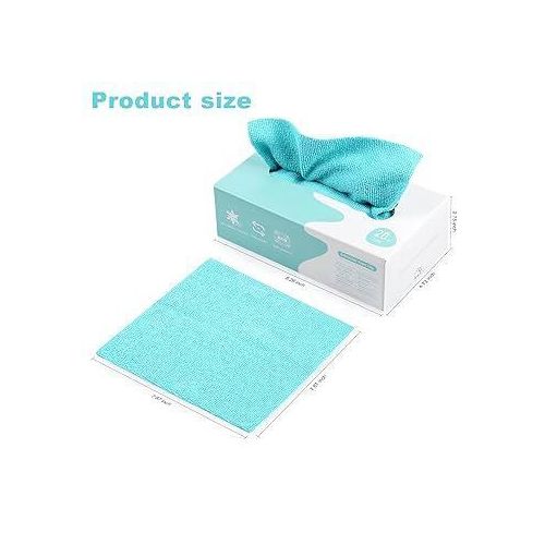 20 morceaux de chiffon en microfibre