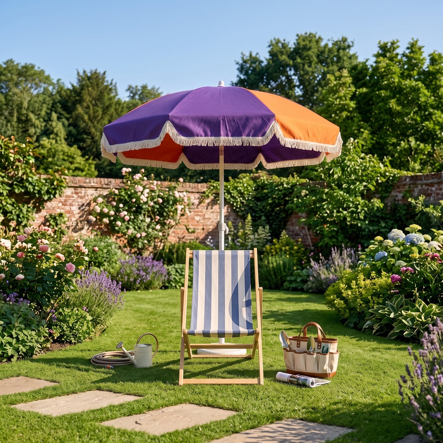 Parasol de Plage Inclinable – 2 m