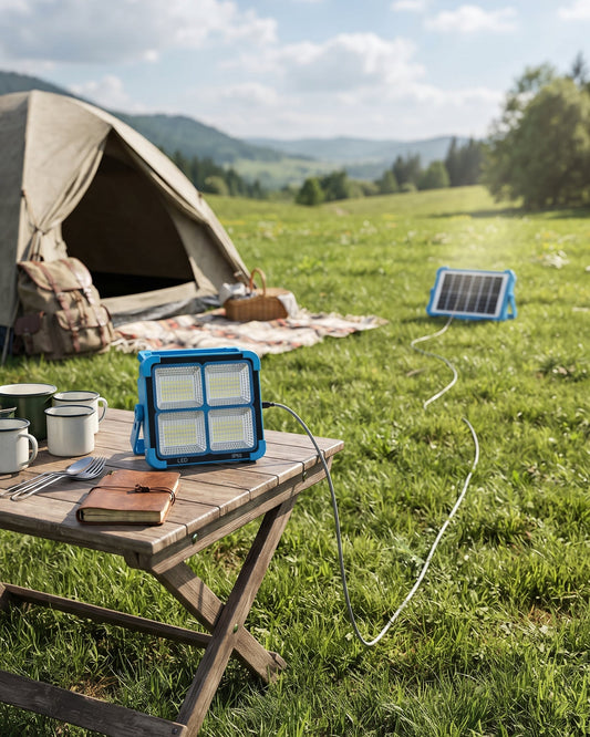 Lampe solaire portable 100W