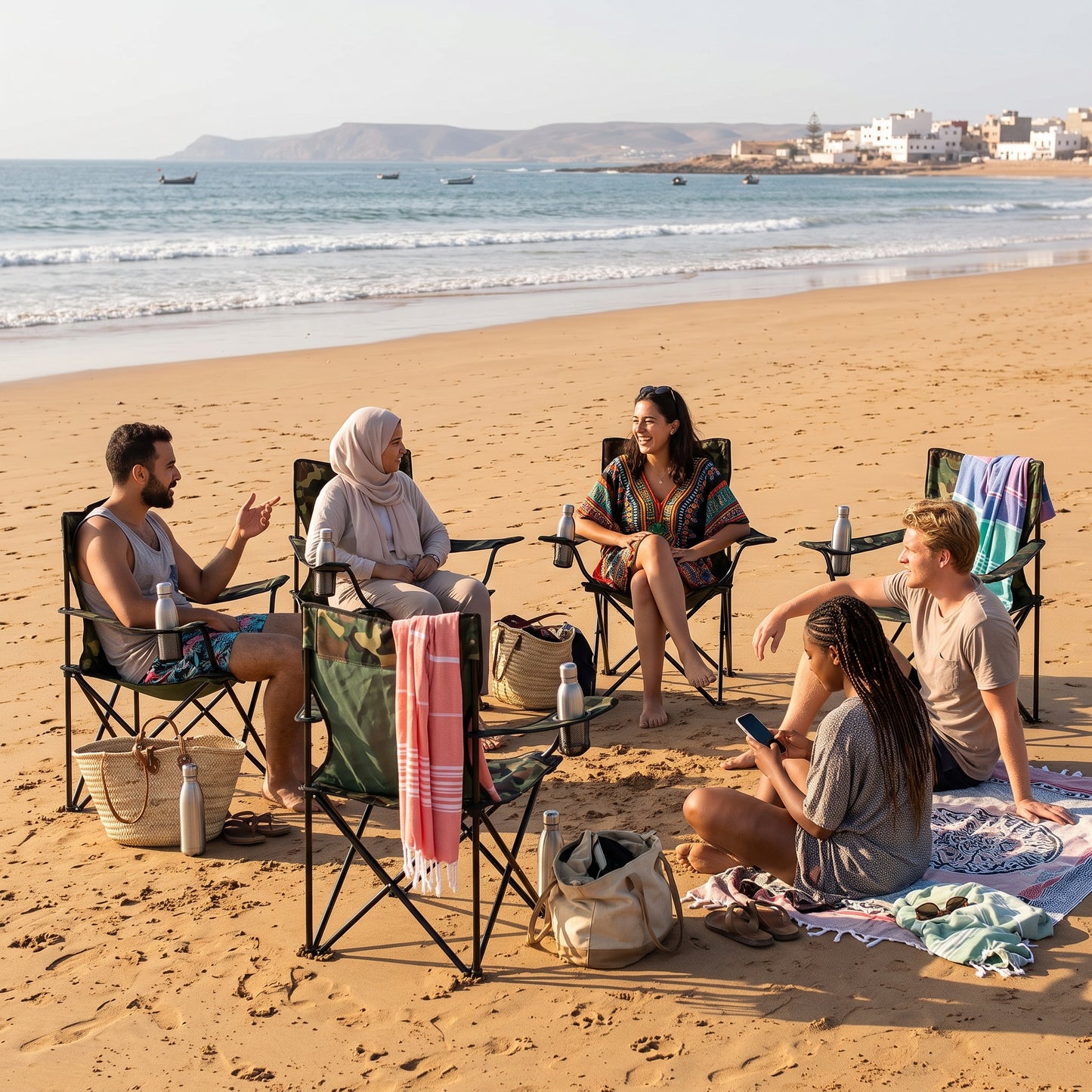 Chaise pliante pour la plage, la pêche, le camping et les sorties