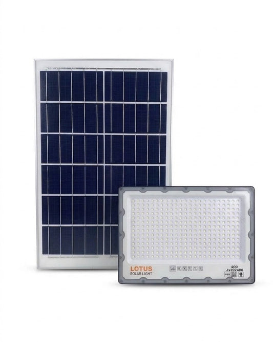 Projecteur LED Solaire Lotus 400W