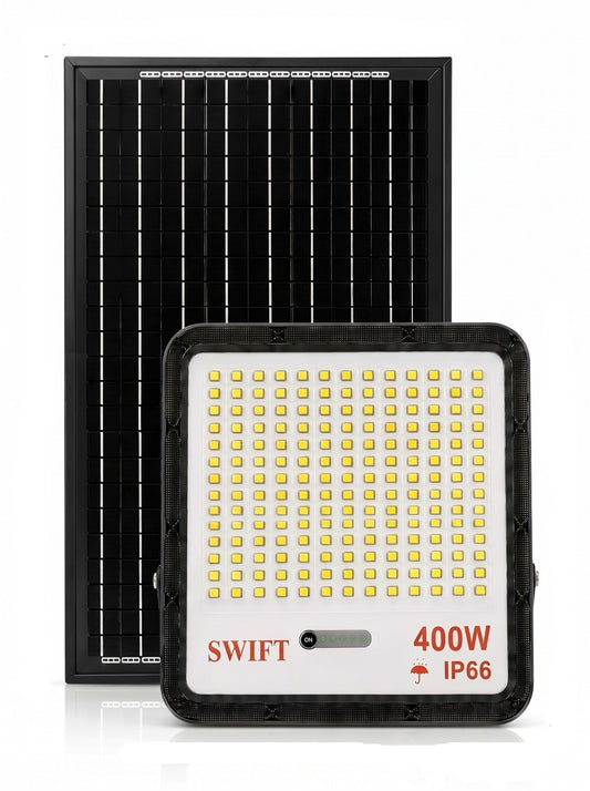 Projecteur Solaire LED400W – Éclairage Extérieur Puissant